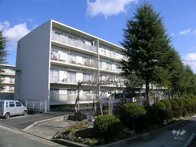 清和台ハイム1号棟の外観（南西側から）