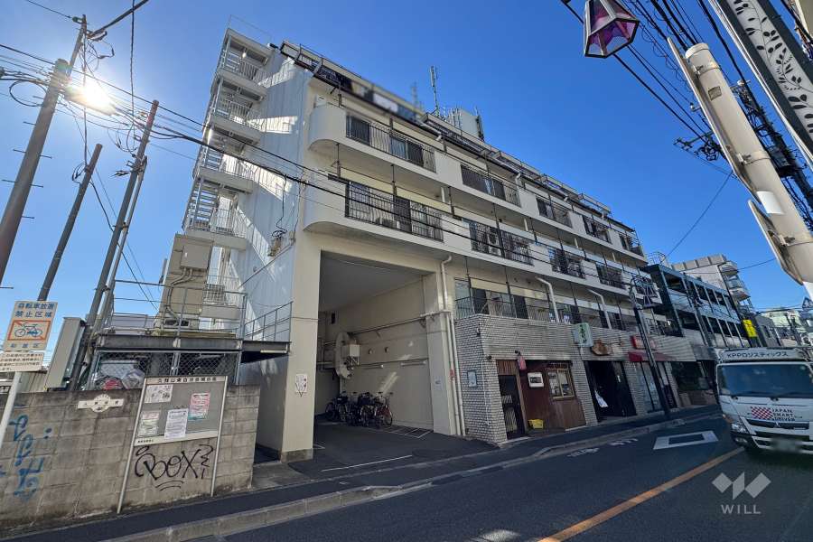 久我山マンションの外観（北東側から）