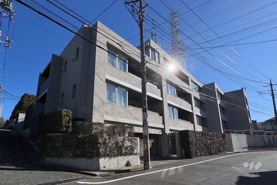パークハウス久我山ヒルサイドプレイスの外観（南西側から）