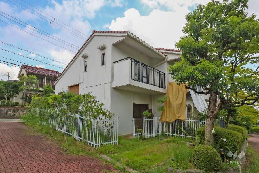 移瀬ガーデン弐番街の外観（Ｅ-5棟南西側から）