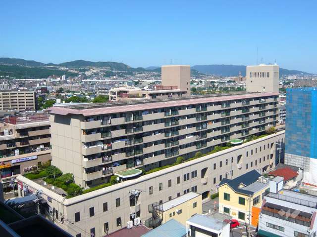 アピア2（シティライフ逆瀬川2）の外観（南西側から）