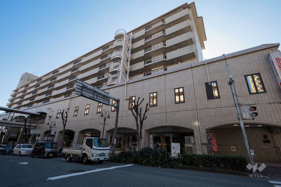 アピア２（シティライフ逆瀬川２）の外観（北西側から）