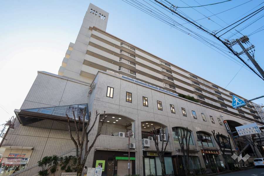 アピア２（シティライフ逆瀬川２）の外観（北東側から）