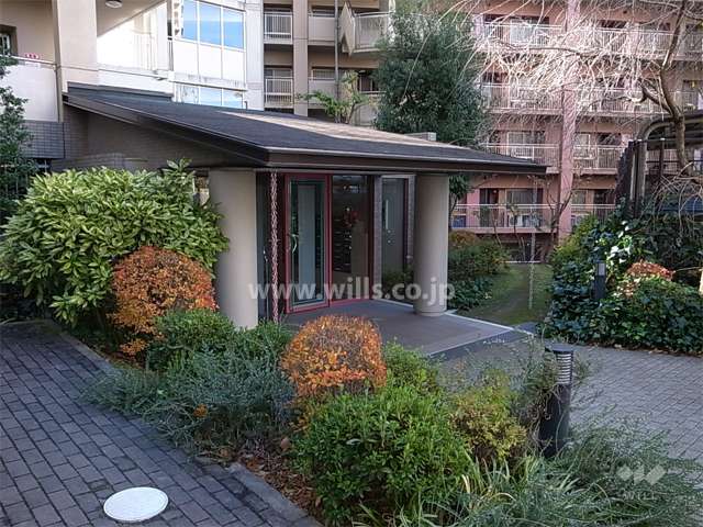 C棟のエントランス