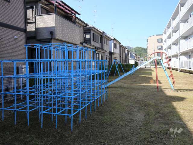 敷地南側にあるプレイロット