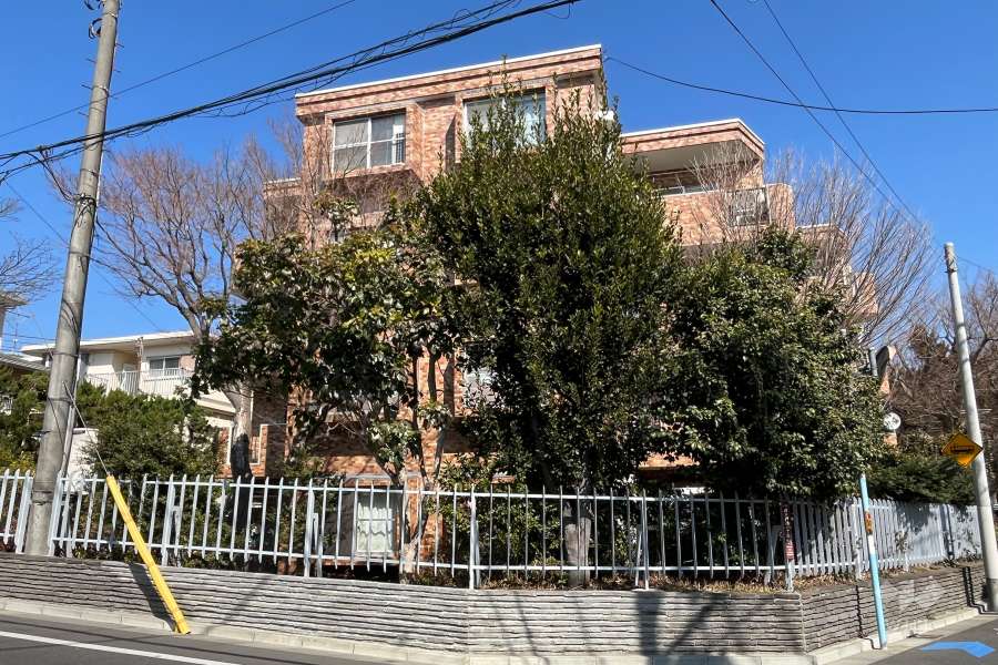 富士見ヶ丘永谷マンションの外観（南側から）