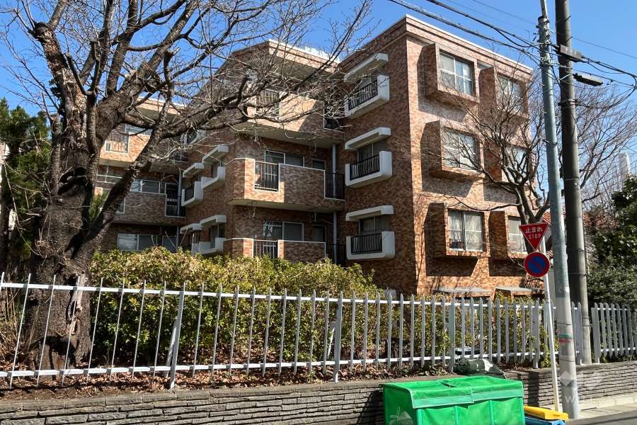 富士見ヶ丘永谷マンションの外観（南西側から）