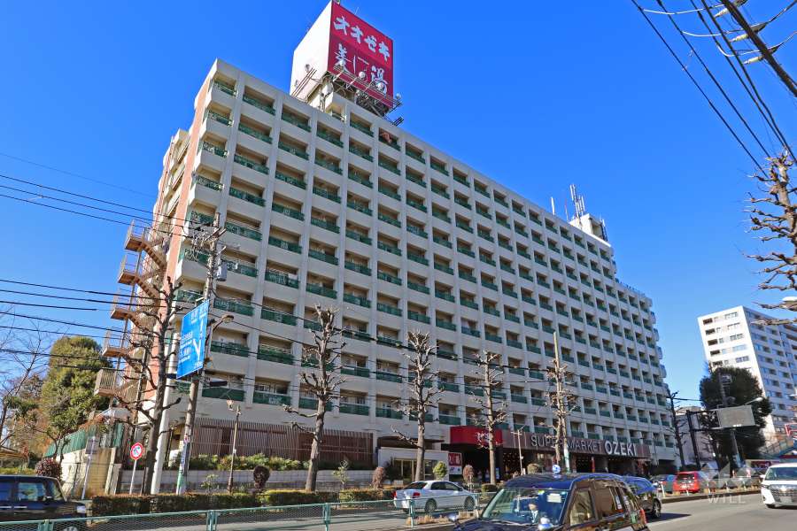 高井戸第2ハイホームの外観(南東側から)