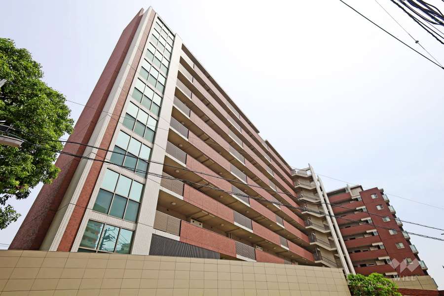 ジオ杉並高井戸の外観（北西側から）
