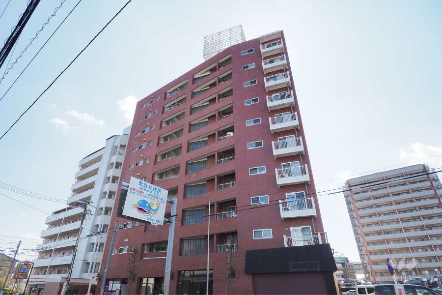 ドムス高井戸の外観（北側から）