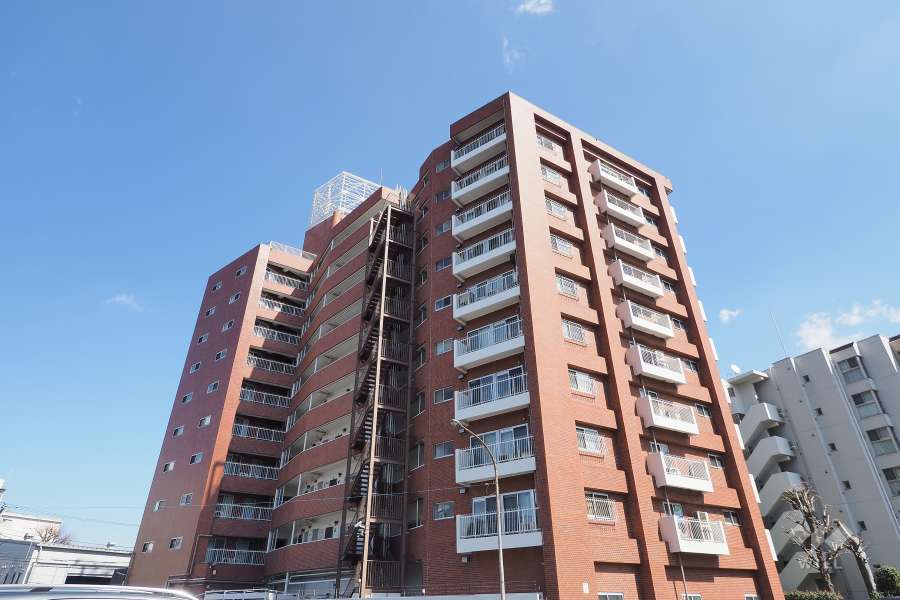 ドムス高井戸の外観（南西側から）