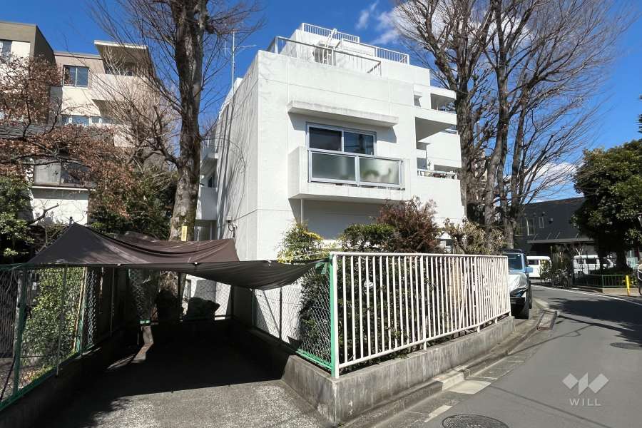 クレール浜田山の外観（南西側から）
