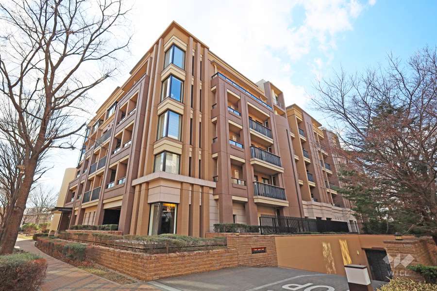 パークシティ浜田山E棟の外観（北東側から）