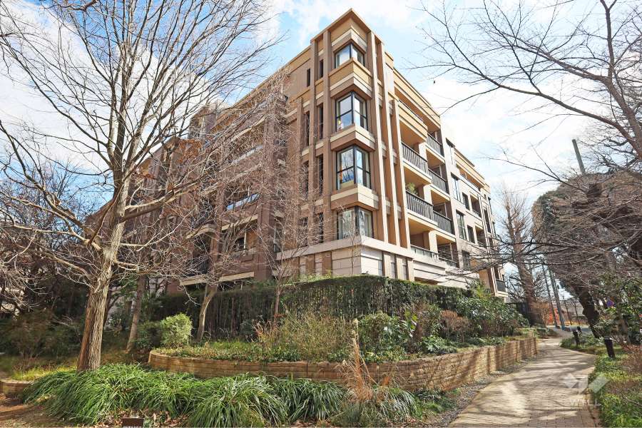 パークシティ浜田山E棟の外観（北西側から）