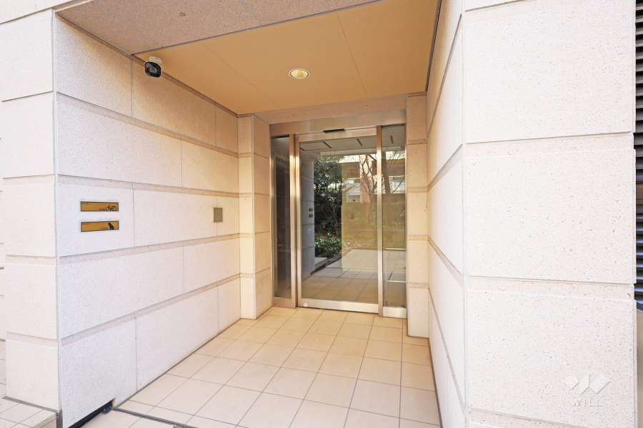 駐輪場の出入口