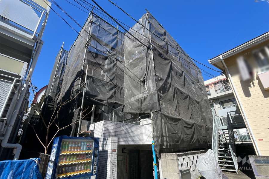 ミリオンコート高円寺の外観（北東側から）