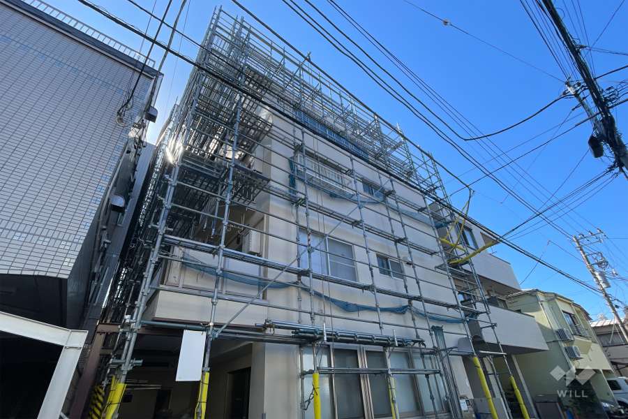 大竹マンションの外観（北東側から）