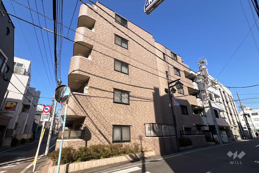 ライオンズマンション杉並高円寺の外観（南西側から）