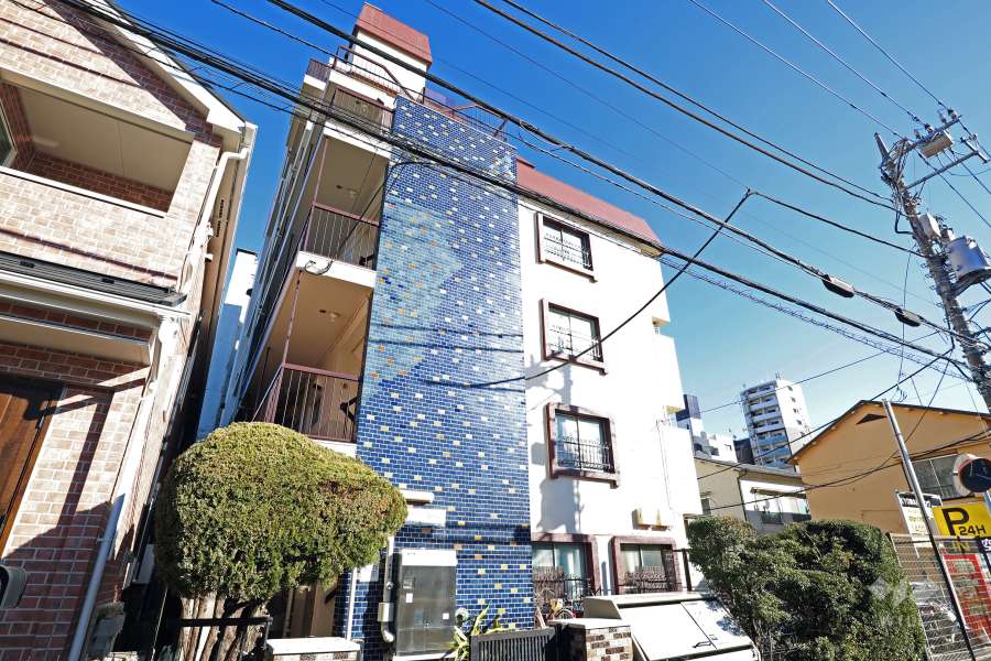 パークサイドマンション高円寺の外観（南西側から）