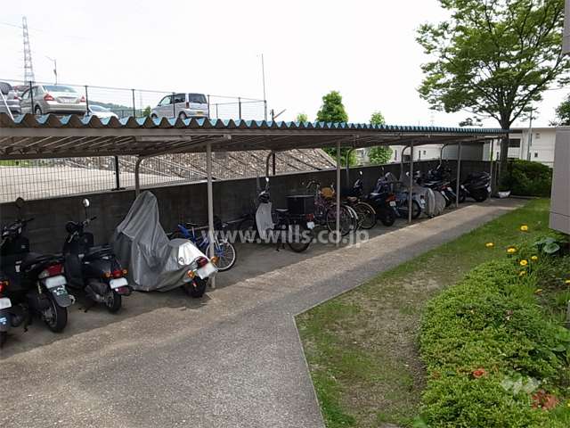 17号棟の駐輪場