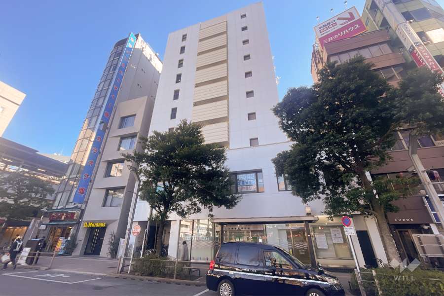 高円寺南サマリヤマンションの外観（南西側から）