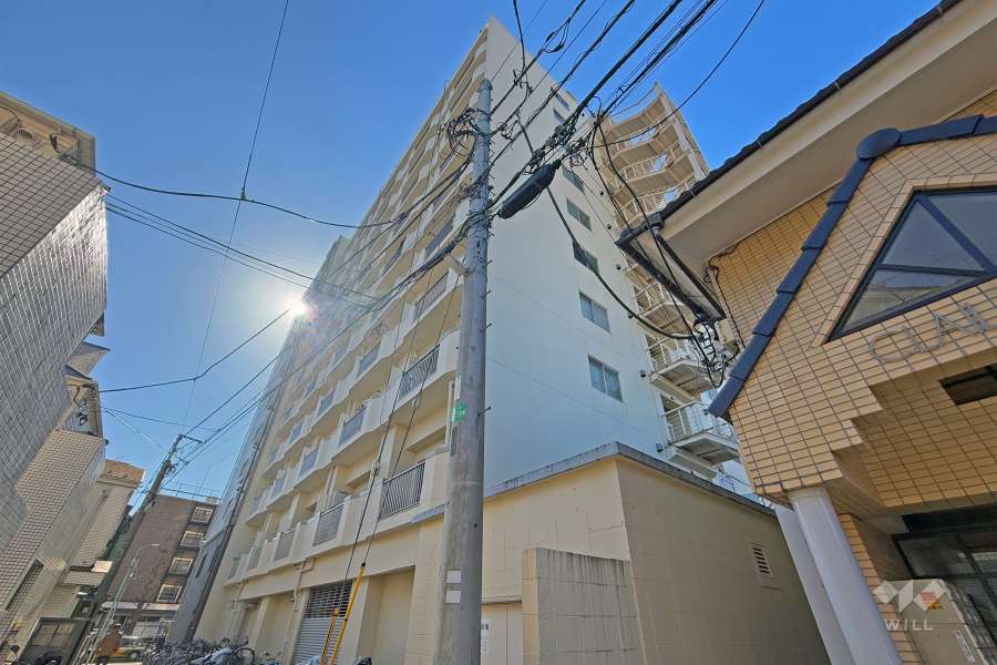 高円寺ダイヤモンドマンションの外観（北東側から）