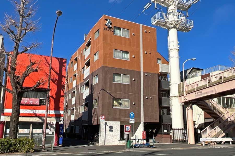 レクシオシティ新高円寺の外観（南西側から）