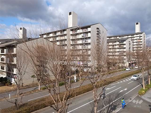 栄南団地全景