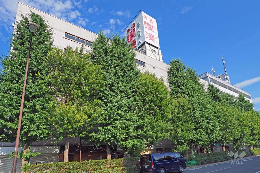 高円寺マンションの外観（北西側から）