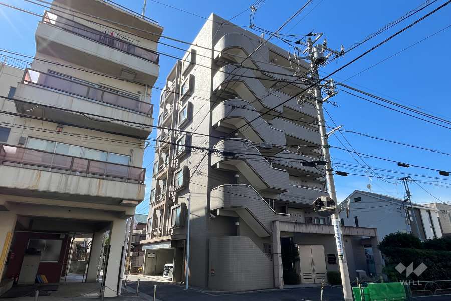 ナビウス高円寺南の外観（北東側から）
