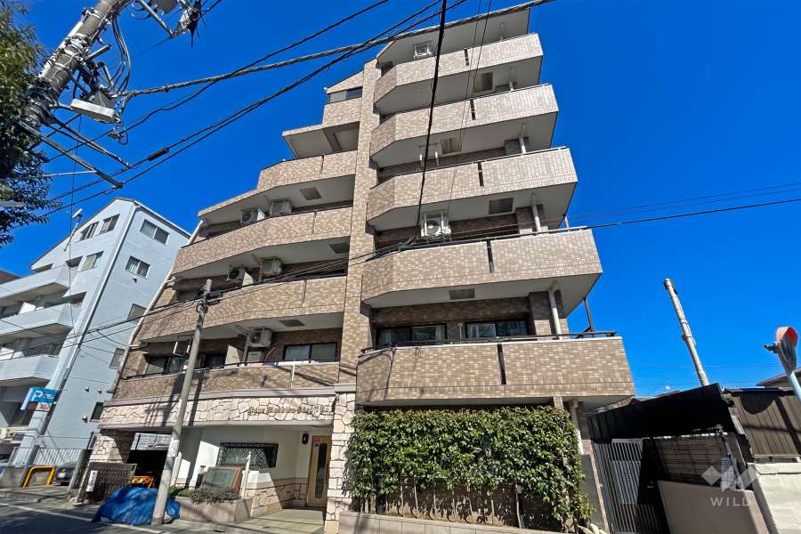 ライオンズマンション高円寺第2の外観（南東側から）