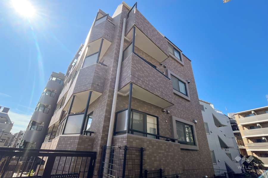 ライオンズマンション高円寺第2の外観（北東側から）