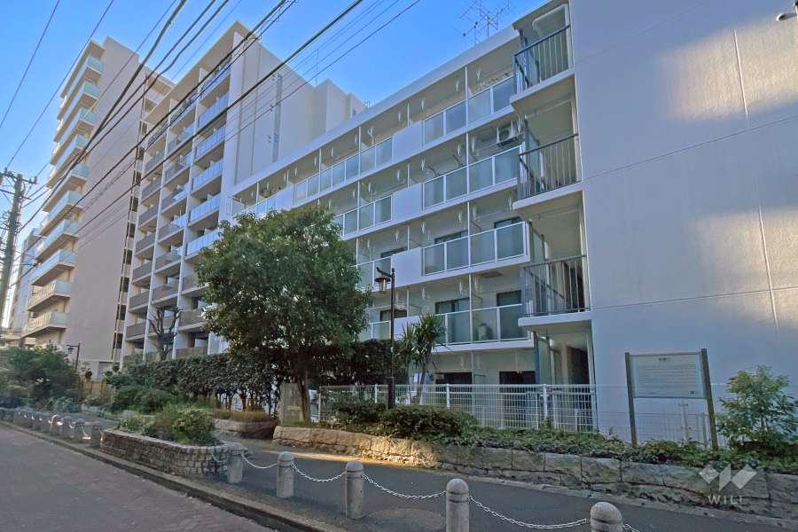 ネオコーポ高円寺の外観（北西側から）