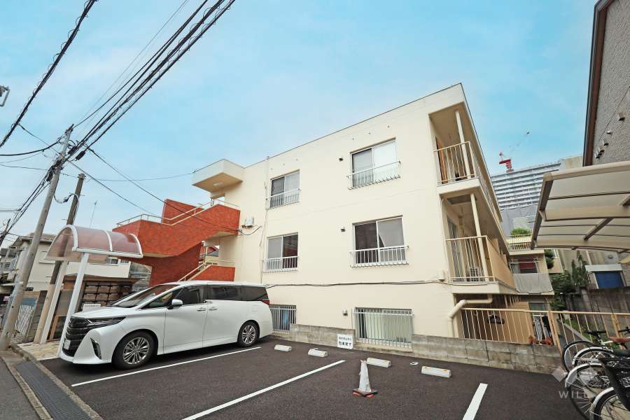 迦葉中野マンションの外観（南東側から）