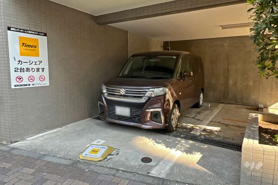 来客用駐車場