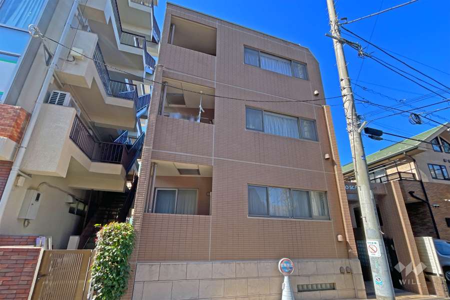 デュオスカーラ高円寺の外観（南側から）