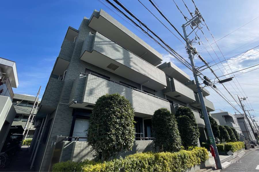 グランヴェール高円寺ウエストの外観（北西側から）