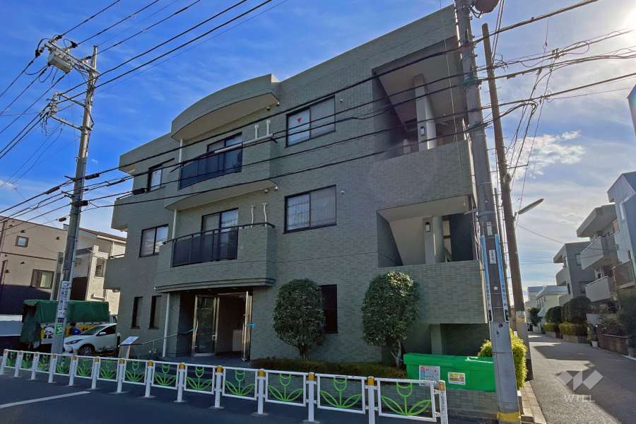 グランヴェール高円寺イーストの外観（北西側から）