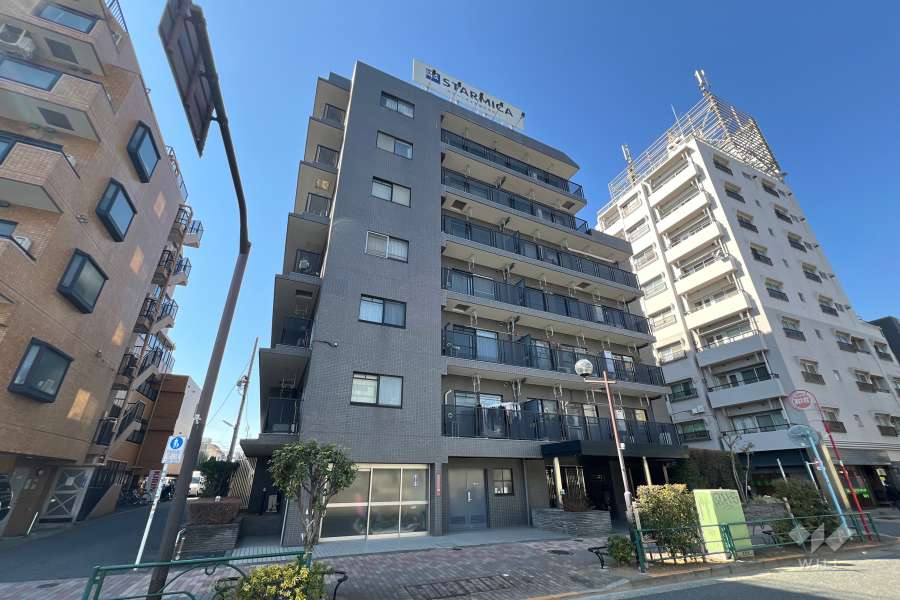 ステラレジデンス高円寺の外観（南東側から）