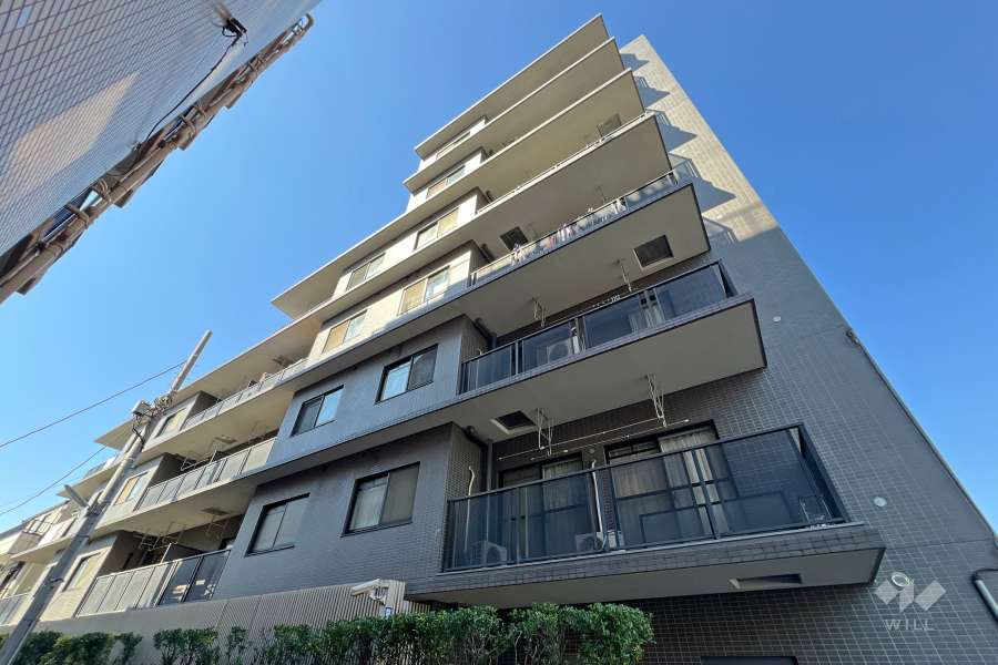 ステラレジデンス高円寺の外観（南東側から）