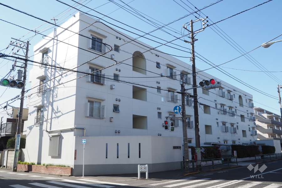 ベルメゾン井荻の外観（北東側から）