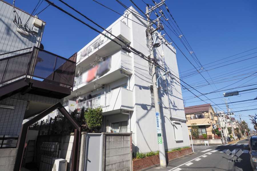 ユーロコート杉並今川の外観（南東側から）