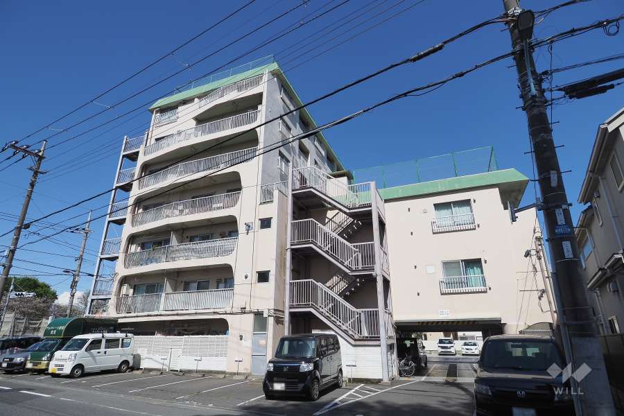 コンドミニアム上井草の外観（南西側から）