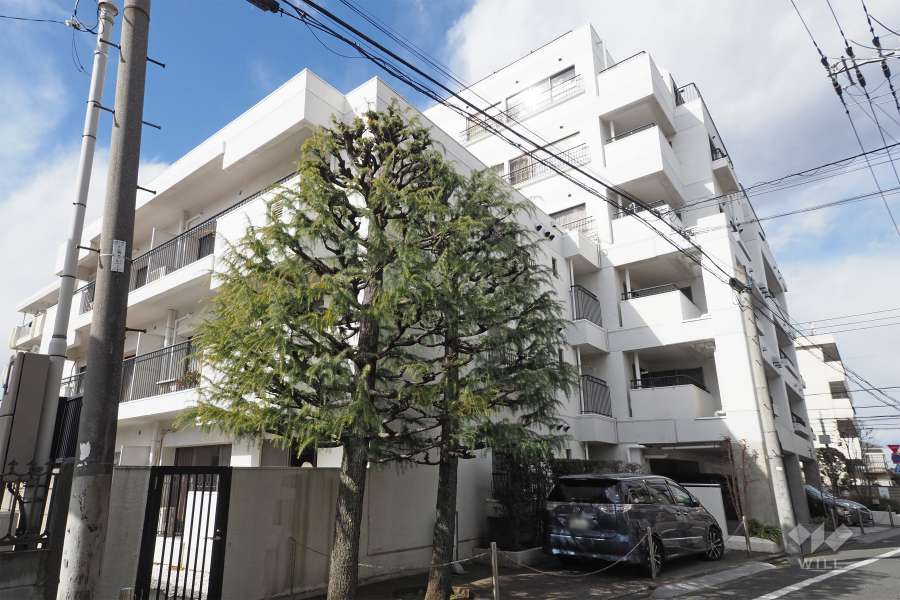 クレスト西荻窪の外観（南東側から）