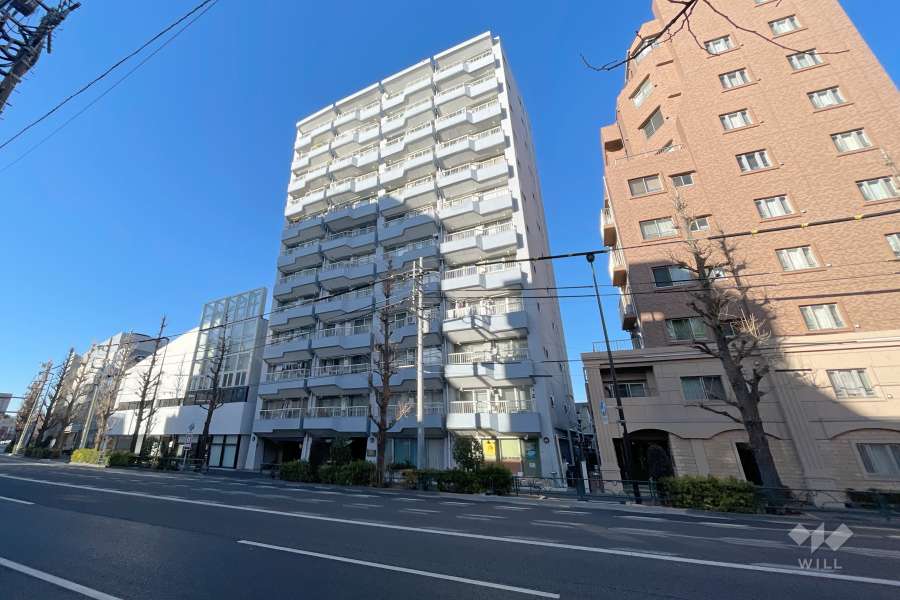 ライオンズマンション西荻の外観（南側から）