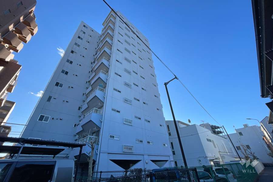 ライオンズマンション西荻の外観（北東側から）