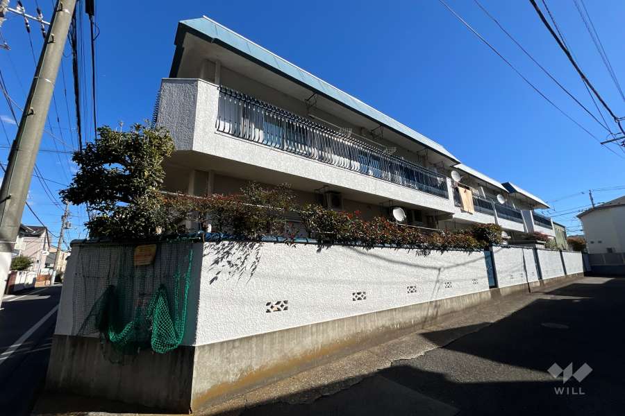 西荻窪パールハイツの外観（南西側から）