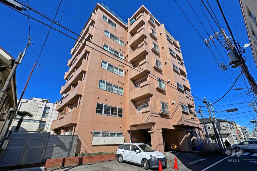 西荻ハイホームの外観（南東側から）