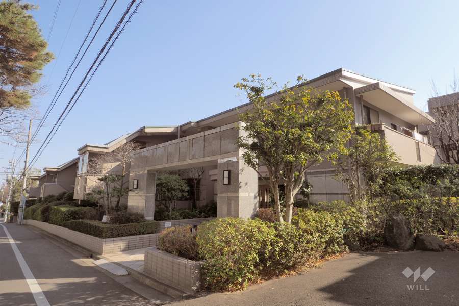 シャリエ上井草の外観（北西側から）