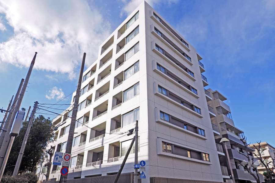 パークホームズ杉並柿ノ木の外観（南東側から）